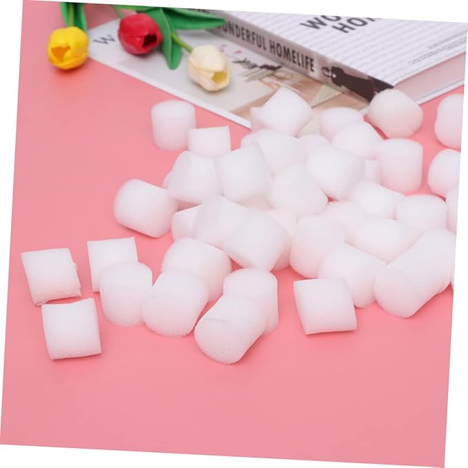 Mipcase 300pcs Maximize Your Garden Space Hydroponic Sponges Moisturized Growing Sponges Gardening Tools Soilless Cultivation
