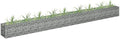 SKM Gabion Raised Bed Gabion Raised Bed Galvanized Steel 141.7x11.8x11.8