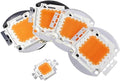 Plant Grow LED High Power LED Chip 10W=DC12-14V Full Spectrum Grow 380-840NM DC30-32V=20W 30W 50W 100W DIY Light Plant Lamp Bead(50W DC30-32V)