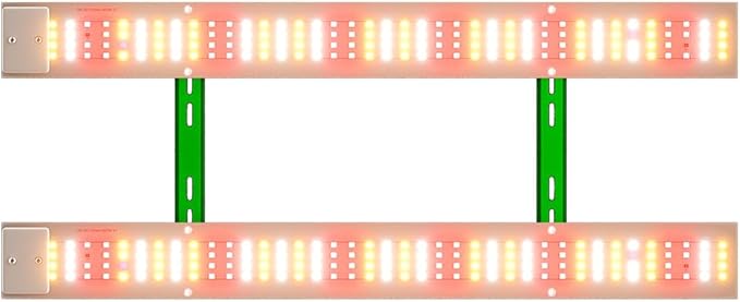 400W LED Sunlight Plant Light 100-277V Indoor Seedling Planting Panel Lamp UV/IR Succulent Cultivate Lamps Potted Fruit Flower Vegetable Cactus Moss Fill Lighting 110V US Plug with Hook Hanging