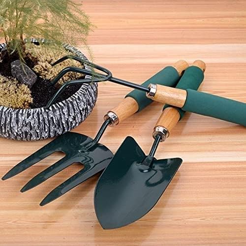 Garden Tools Garden Tool Collection - 3PC Garden Tool Set (Hand Trowel Hand Transplanter Hand Cultivator) -Gift for Women and Men