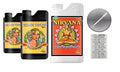 Advanced Nutrients Sensi Grow A and B 4 Liter with Nirvana 4 Liter Bundle and Conversion Chart and 3mL Pipette