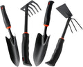 Premium Household Gardening Tools Set - Spade Shovel Rake Fork Hoe Combination for Efficient Gardening(Set-d)