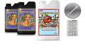 Advanced Nutrients Sensi Bloom A and B 4 Liter with Overdrive 4 Liter Bundle with Conversion Chart and 3mL Pipette