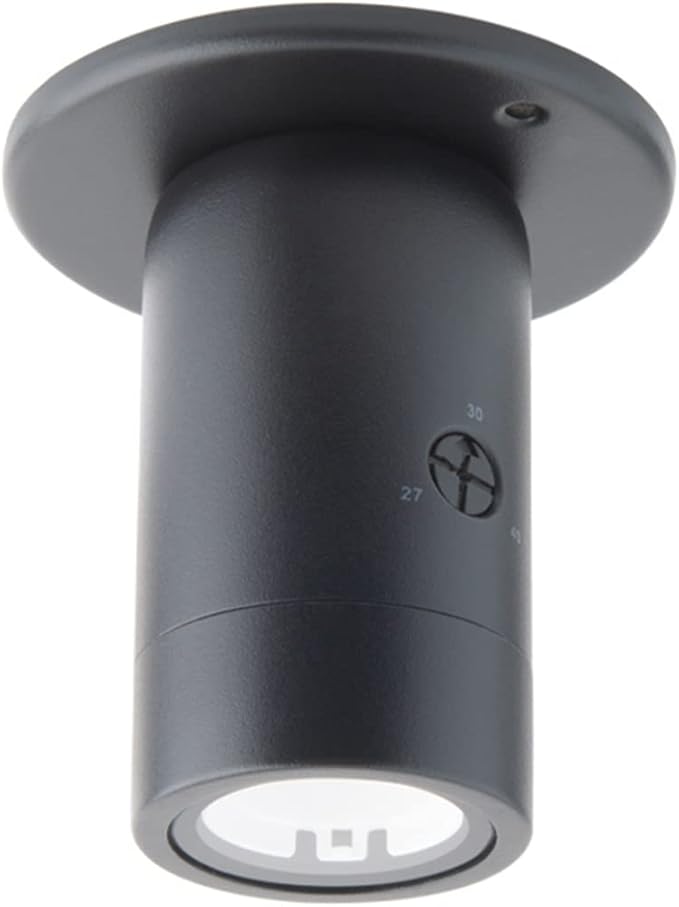 WAC Landscape Lighting Estrella LED Indoor or Outdoor 12V Monopoint with Adjustable Beam Angle and 3-CCT 2700K-3000K-4000K in Black