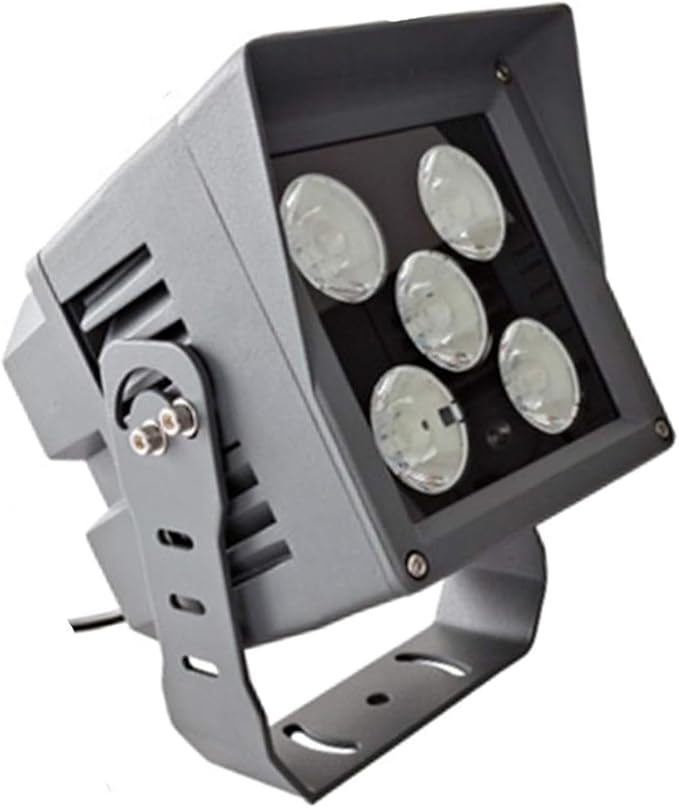 Rotating Spotlight Outdoor Landscape Light - Waterproof Projector with Long Range Beam for Garden Patio and Yard