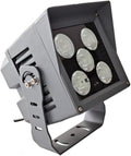 Rotating Spotlight Landscape Light Outdoor Spotlight Outdoor Waterproof Long Range Beam Light Projector Light(White30W)
