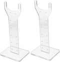 BESPORTBLE 1pair Greenhouse Plants Lamp Stand Simple Plants Light Rack Growing Lamp Rack Acrylic Stand Design