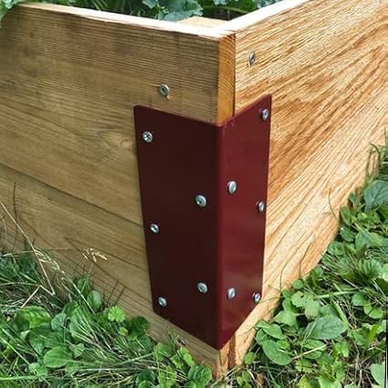Raised Garden Bed Corner Brackets - Set of Four – for 10 Bed