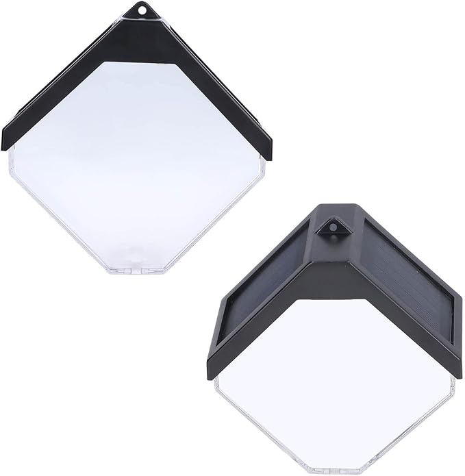 Solar Wall Lights Dual Light Modes IP55 Waterproof Long Life Time Solar Landscape Spotlights Outdoor for Garden Yard