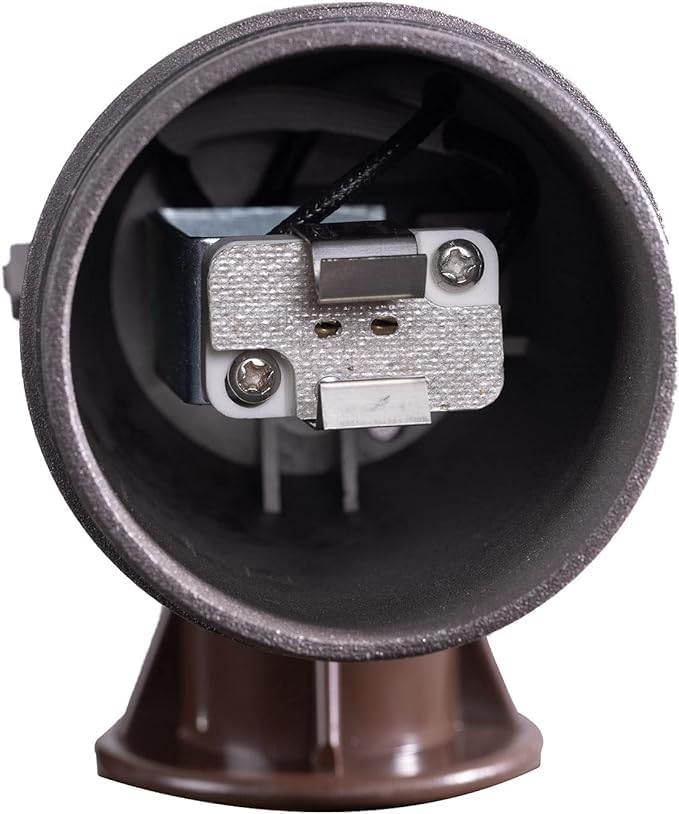 Aluminum Landscape Spotlights 12V AC/DC 36° Beam Angle | Low Voltage Lights with Ground Spike - 5W MR16 Bulb 400 Lumen - Security Lighting for Outside &amp Pool Area