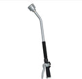 RESTMO Long Watering Wand 24 Inches Gentle Soft Full Shower Sprayer Wand with Flow Control Heavy Duty Metal Hose Wand for Hanging Baskets Shrubs Plants Flowers Garden and Lawn Black