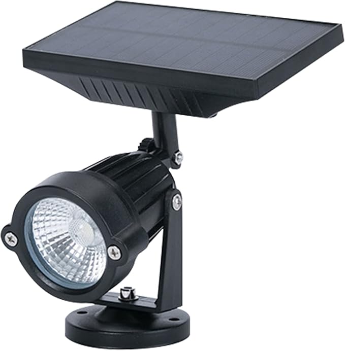 Outdoor LED Spotlight Waterproof Solar Spot Lights Bright Flag Light Landscape Automatic Mini Lawn Lamp 3W Graden Lights Decorative Lamp Courtyard Front Yard Warm White HWD0174