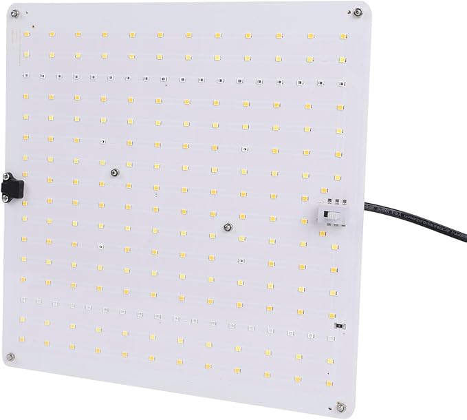 YUYTE Full Spectrum Grow Light 22W LED Plant Light with High PAR Output and Hanging Hook for Hydroponic Greenhouse Flower Indoor Plants (US Plug)