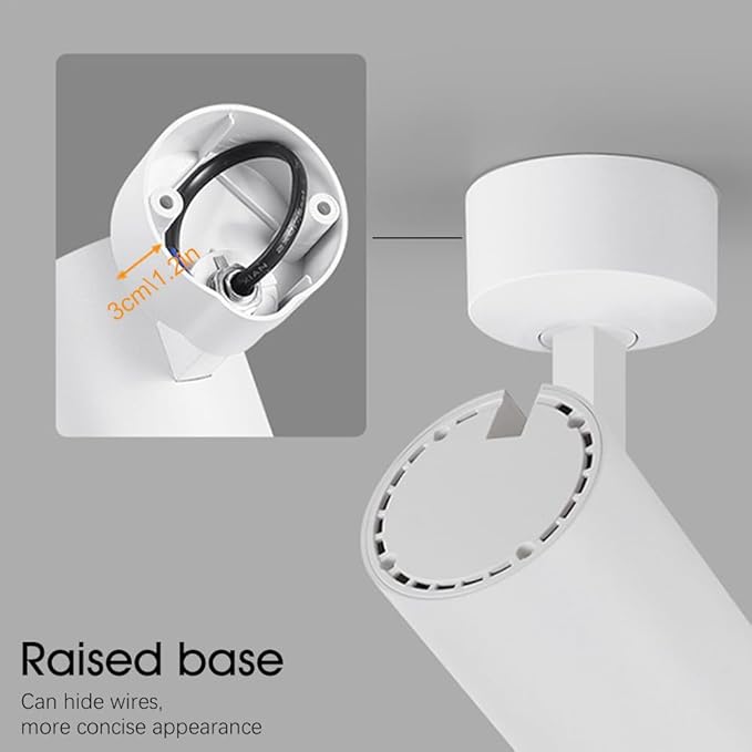 Spotlight Led Flush Mount Spotlamp Directio l Downlight Indoor Spotlights for Living Room Gallery Picture Panting Accent Lighting