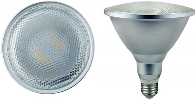 Luopan Indoor Lighting 4pcs/lot AC85-265V LED E27 COB PAR38 15W Waterproof LED COB Spotlight Aluminium Body (Size : OneColor)