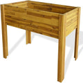 Raised Garden Raised Bed Solid Acacia Wood