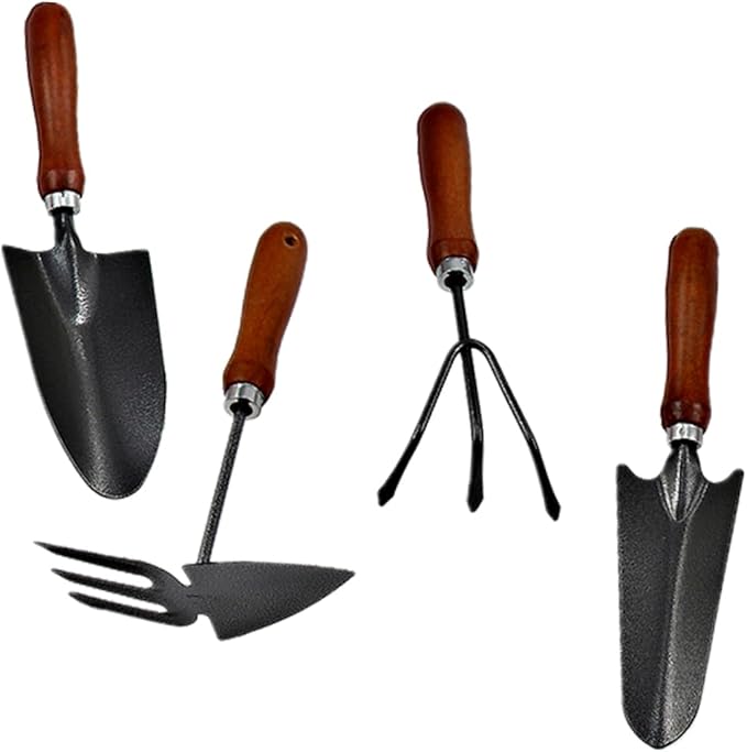 12pcs Garden Tools Set Mini Shovel Stoving Varnish Handle for Gardening