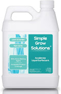 Liquid Surfactant Non-Ionic - Accelerate Performance &amp Effectiveness of Foliar Fertilizer and Other Lawn &amp Garden Solutions - Better Wetting Sticking &amp Absorption - 32 Ounce - Simple Gro