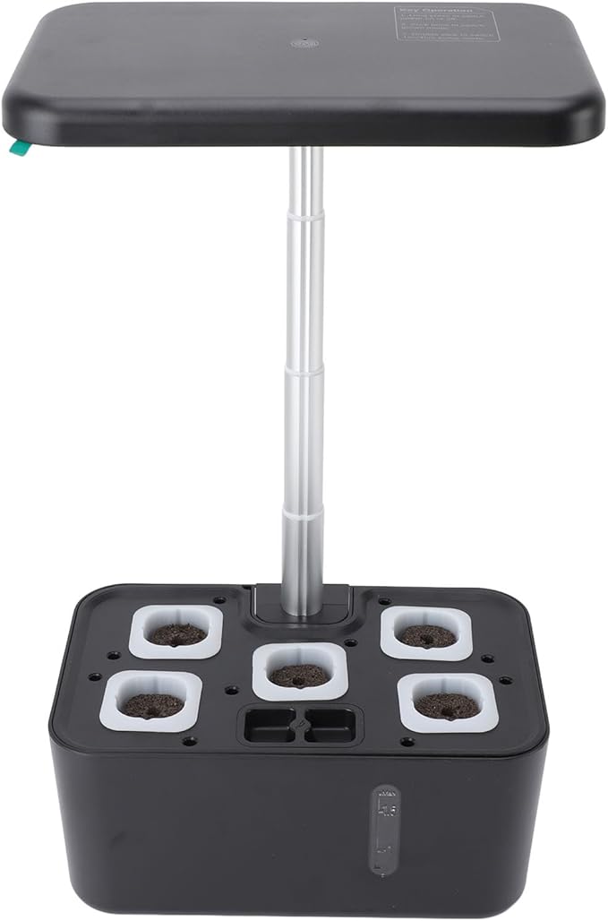 Hydroponics Growing System Space Saving LED Light Control Hydroponics Planter Kit for Indoor Gardening
