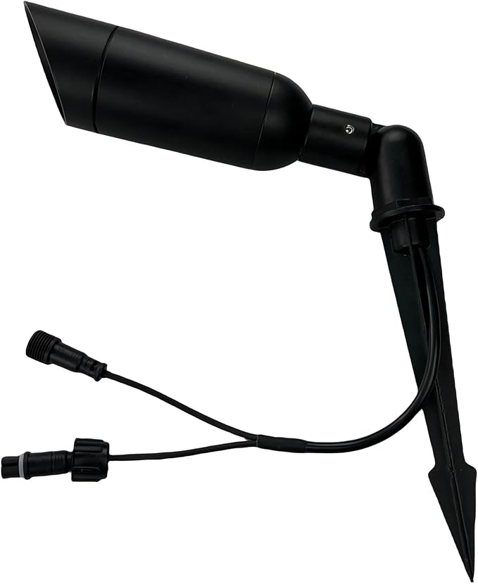 New RGB/RGBW DC12V WS2811-RGB/UCS2904-RGBW (3000K) Landscape Floodlight 10W Addressable Lawn Light Spotlight Tree Light(XCONNECT Pigtails_12V WS2811 RGB_IP67)