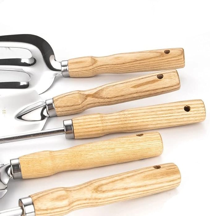 Garden Tools Set 5PC Heavy Duty Gardening Kit Succulent Mini Garden Tool Set Stainless Steel Gardening Work Set