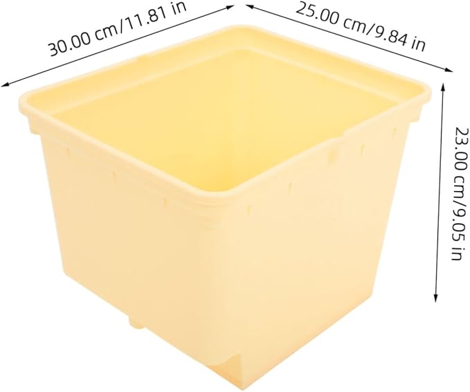 Sosoport Planting Basket Hydroponic Plants Bucket Soilless Flowerpot for Indoor Vegetable Garden