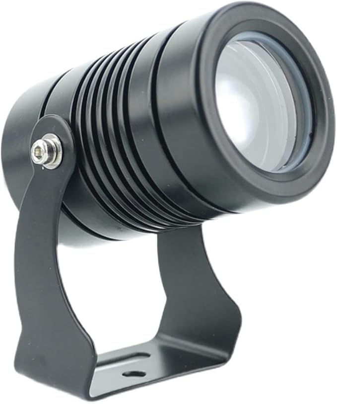 LED Beam Spotlight - Narrow Beam Light IP65 Waterproof Outdoor Projector Light Ground LED Landscape lamp Remote Illumination Spotlight for Outdoor Building Lighting(Warm White5W(AC85-265V))