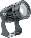 LED Beam Spotlight - Narrow Beam Light IP65 Waterproof Outdoor Projector Light Ground LED Landscape lamp Remote Illumination Spotlight for Outdoor Building Lighting(Blue3W(AC85-265V))