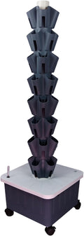 Hydroponics Growing SystemHydroponics Growing Tower Indoor Herb Garden Kit Complete Herb Growing Set GYL24824(Color:A1Size:8 Layer)