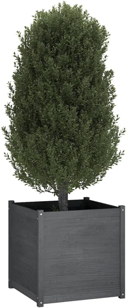 Solid Pine Garden Planter for Landscape Fence Garden Rock Retaining Walls Galvanized Steel Wire Mesh 27.6 in.