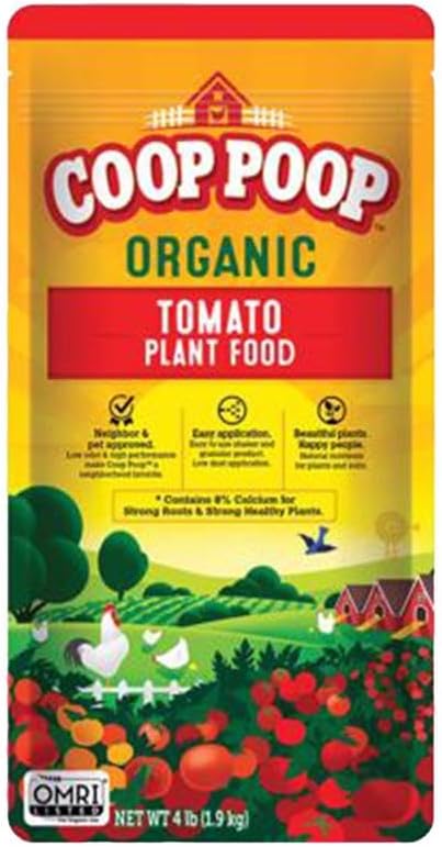 JED Pool Tools COOP Poop Organic Soil Tomato Plant Food 4 lb