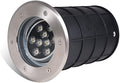 Recessed 9W/18W LED Colorful Underground Light IP65 Waterproof Buried Spotlights for Landscape Garden Road Courtyard Embedded Tree Projection Lamp Integrated (Size : 9W)