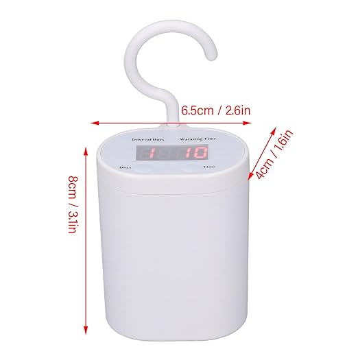 Automatic Drip Irrigation Kit for Indoor Potted Plants Self Watering System with Timer Easy DIY Installation Water Saving and Battery or USB Powered (Support 4 Pot Drip)