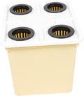 YARNOW Hydroponic Vegetable Holder Soilless Culture Bucket for Greenhouse Easy to Install for Home Balcony Planting for Flowers Fruits