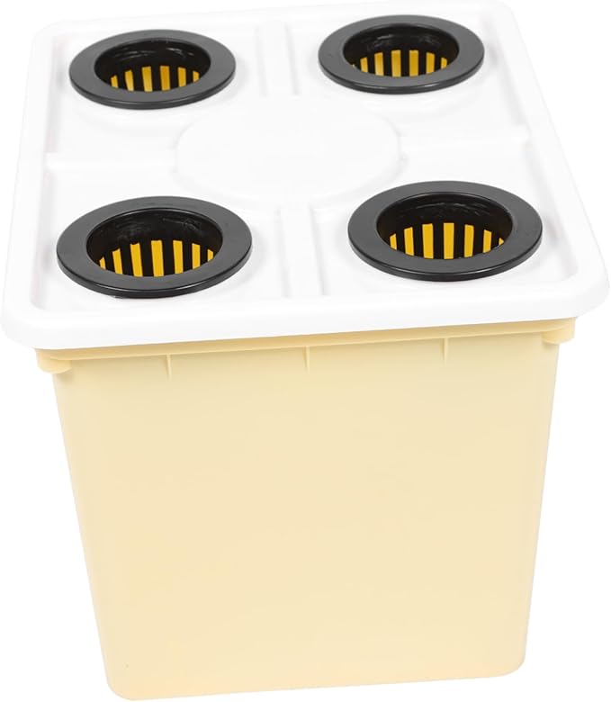 YARNOW Hydroponic Vegetable Holder Soilless Culture Bucket for Greenhouse Easy to Install for Home Balcony Planting for Flowers Fruits