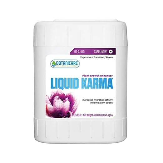 Botanicare Liquid Karma 0.1-0.1 - 0.5 Botanicare Liquid Karma 5 Gallon