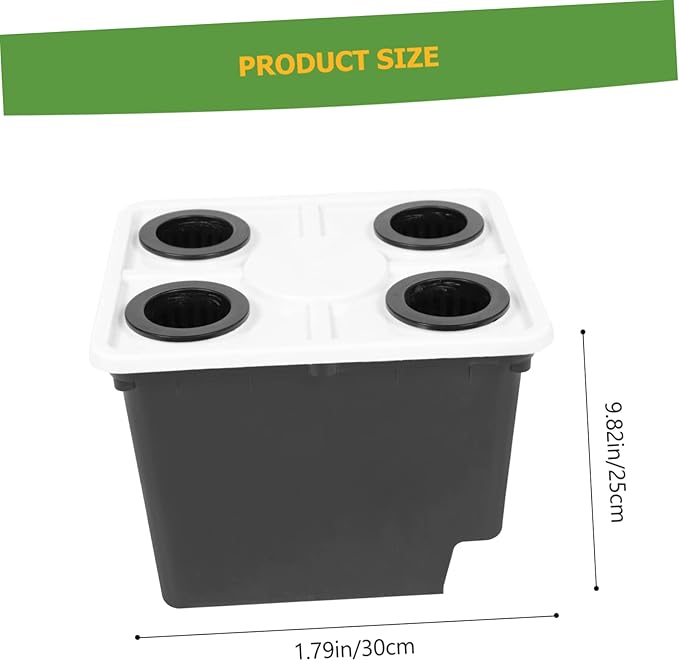 HANABASS Soilless Cultivation Barrel Greenhouse Fruit Planting Bucket Hydroponics Growing System Buckets