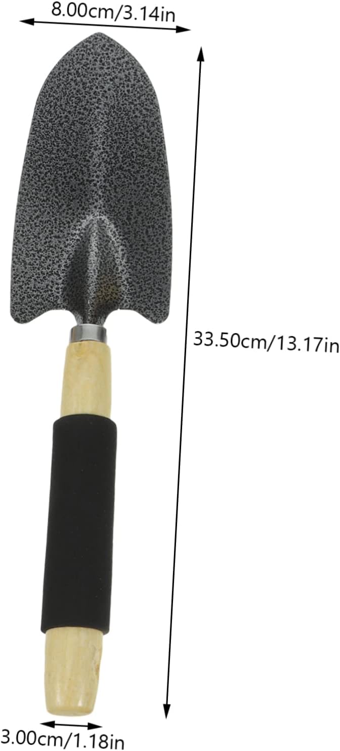 Mikikit 1 Set Garden Tool with Handle Durable Gardening Hand Tools for Efficient Soil Loosening and Weeding Portable Rake and Shovel for Garden Lovers