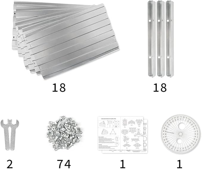 DIY Galvanized Raised Garden Beds 6 Pack Easy DIY Metal Planter Boxes for Grow Fruit and Root Vegetables Flower