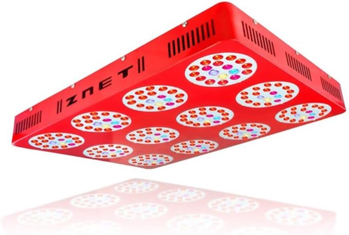 Hanchen Grow Light LED Grow Light Plant Light 12pcs Plant COB Lamp Growing Light Bulb 11880LM for Indoor Greenhouse Seeding Vegetable Flower Fruit Herb Foliage Plant with CE Certificate