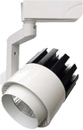 LED Track Light Clothing Store Spotlight Background Wall Showroom SpotlightS Surface-Mounted COB Track Lighting 20W 30W 35W(20wWhite)