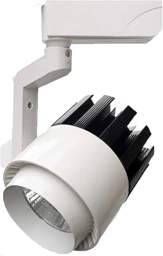 LED Track Light Clothing Store Spotlight Background Wall Showroom SpotlightS Surface-Mounted COB Track Lighting 20W 30W 35W(30wWarm White)