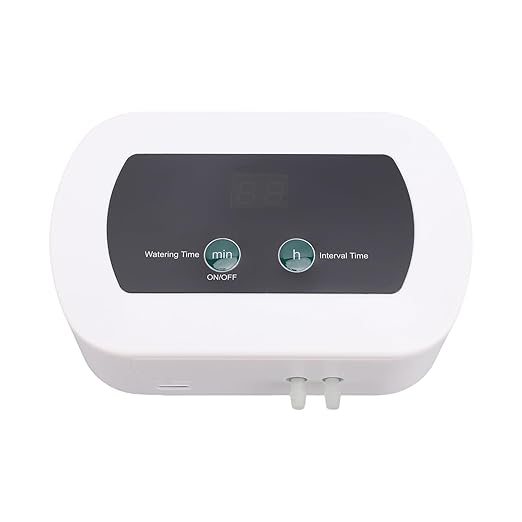 Automatic Plant Waterer Smart Timer Self Watering System Indoor Garden Irrigation Kit - Drip Irrigation System Efficient Watering for Plants