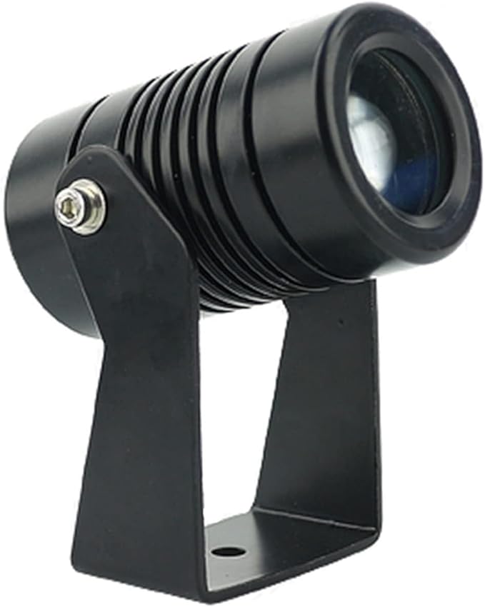 LED Beam Spotlight - Narrow Beam Light IP65 Waterproof Outdoor Projector Light Ground LED Landscape lamp Remote Illumination Spotlight for Outdoor Building Lighting(Cold White10W(DC24V))