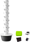 Hydroponic TowerOutdoor Indoor Vertical Home Gardening SystemSpace-Savingwith Smart Timerfor BalconiesCourtyardsRoofs 5/7/9 Layers. Black-9layers