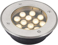 Outdoor Well Lights Buried Spotlight Anti-Rust Aluminum IP65 Waterproof Embedded Spotlight for Step Deck Garden Landscape Lighting