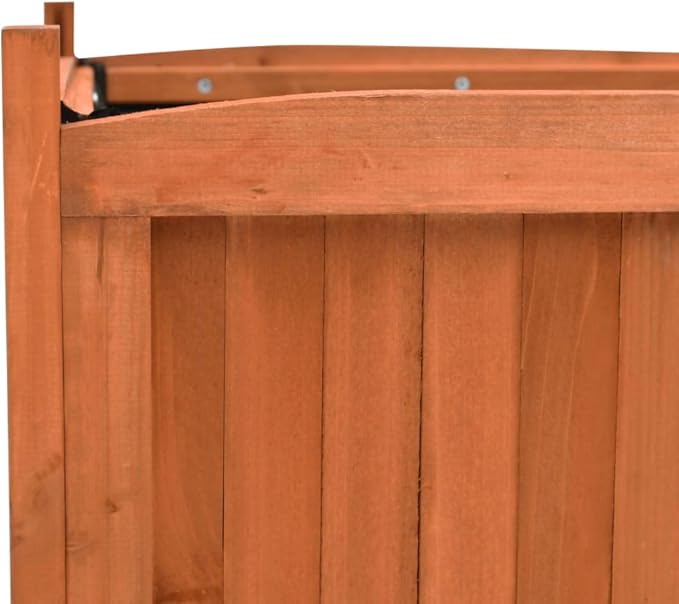 SKM Raised Beds 2 pcs 19.7x19.7x19.7 Firwood