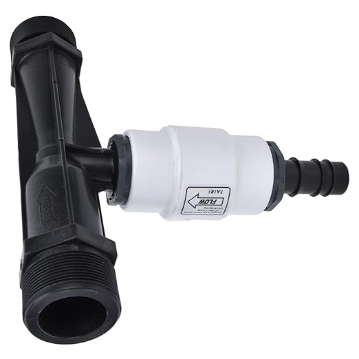 G2 External Thread Venturi Fertilizer with Check Valve for Garden