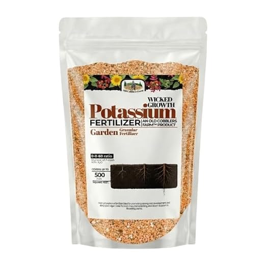 Old Cobblers Farm™ Wicked Growth Potassium Fertilizer - Strengthens Roots Boosts Resilience &amp Promotes Lush Growth (5 lbs | 10 lbs | 15 lbs | 20 lbs) (5lbs)